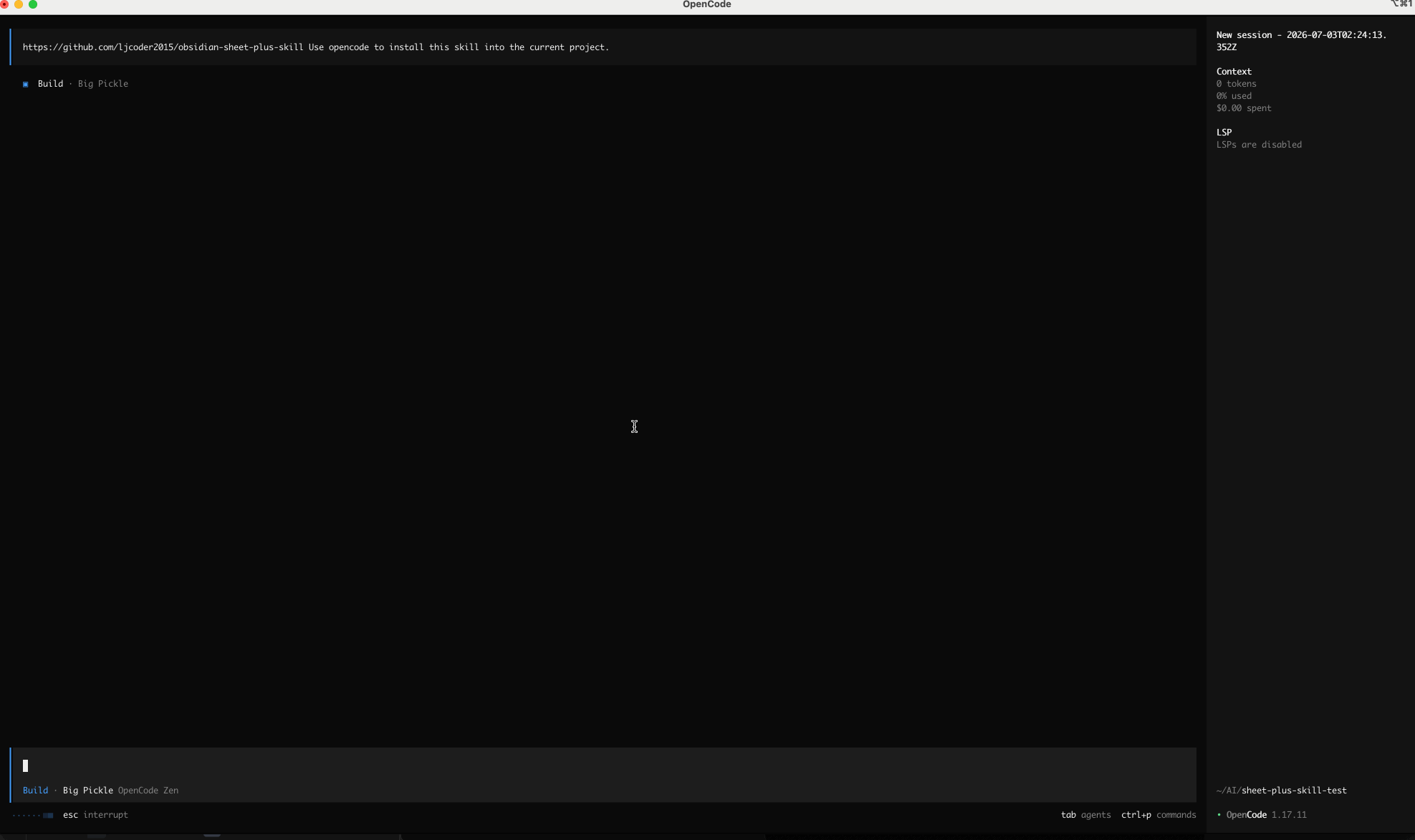 skill install